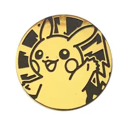 Pokemon TCG PIKACHU GOLD JUMBO Coin Authentic FREE SHIPPING - Image 1