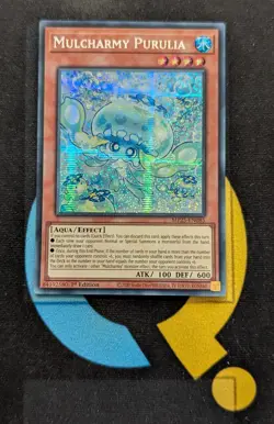 MP25-EN085 Mulcharmy Purulia Prismatic Secret Rare 1st Edition YuGiOh - Image 1