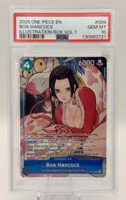 One Piece Illustration Box Vol 1 & 2 PSA 10 Nami Boa Blk Maria Yamato - Image 2
