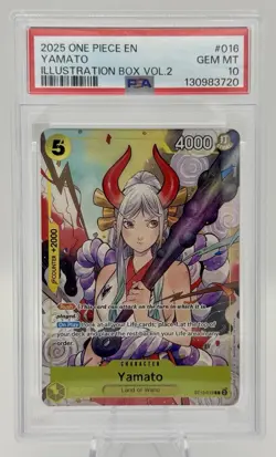 One Piece Illustration Box Vol 1 & 2 PSA 10 Nami Boa Blk Maria Yamato - Image 4