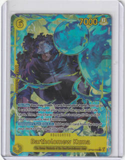 Bartholomew Kuma (Alt Art) OP12-119 SEC - One Piece - Legacy of the Master - Image 1