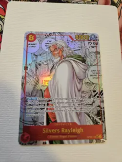 Silvers Rayleigh (Parallel) (Manga) OP08-118 Two Legends Foil - Image 1