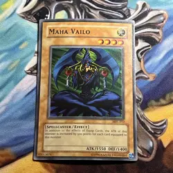 HOLOBLEED FADED Maha Vailo MRL-012 Super Rare Yu-Gi-Oh! Card Light Fade - Image 1