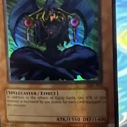 HOLOBLEED FADED Maha Vailo MRL-012 Super Rare Yu-Gi-Oh! Card Light Fade - Image 2