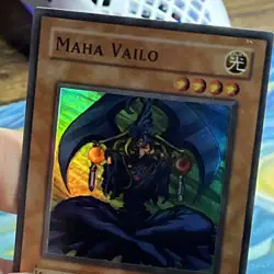 HOLOBLEED FADED Maha Vailo MRL-012 Super Rare Yu-Gi-Oh! Card Light Fade - Image 4