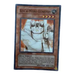 Yu-Gi-Oh Card: Koa'Ki Meru Guardian RGBT-ENPP3 Super Rare Limited Ed. NM Holo - Image 1