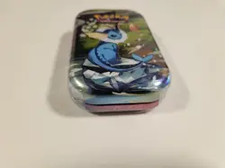Pokemon Prismatic Evolutions Vaporeon TCG Mini Tin Sealed + Vaporeon Foil Card - Image 5