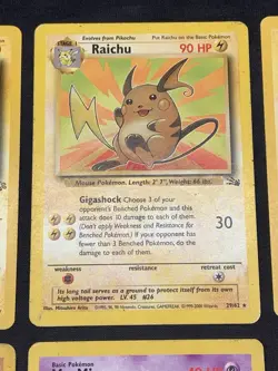 Pokemon Card Rare Vintage Lot Fossil, E-Reader, Jungle WOTC Era Collection MP/HP - Image 3