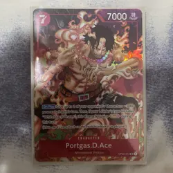 PORTGAS D. ACE OP02-013 SR Alt Art - One Piece Card Game - Image 1