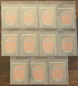 MAGIC THE GATHERING VINTAGE THE DARK CARD LOT Dust Fellwar Stone Ball Lightning - Image 2