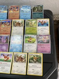 (30) EEVEE CARDS LOT VTG GLACEON LEAFEON ESPEON JOLTEON EVOLUTION Holo 2010 - Image 4