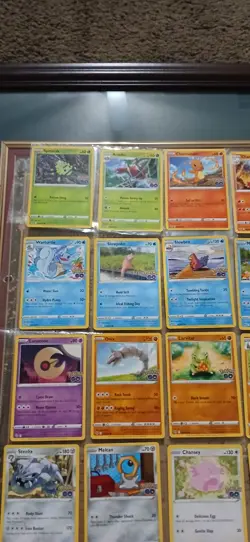 Pokemon Go 2022 Card Lot 38 Different Cards 12 Uncommon 20 Common 6 Trainer - Image 2