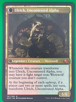 MTG - Ulrich of the Krallenhorde - Eldritch Moon - NM Condition- MAGIC CARD - Image 2