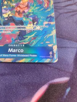 One Piece Card Game TCG Marco PRB02-008 Alt Art M/NM Condition - Image 2
