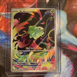 Pokemon Bulbasaur Holo Card 133/132 Me01: Mega Evolution NM Condition - Image 1