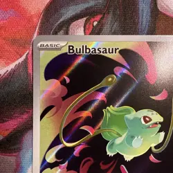 Pokemon Bulbasaur Holo Card 133/132 Me01: Mega Evolution NM Condition - Image 3