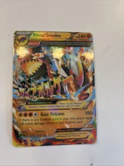 Primal Groudon EX 86/160 2014- Pokemon TCG Primal Clash XY Ultra Rare Card NM - Image 1