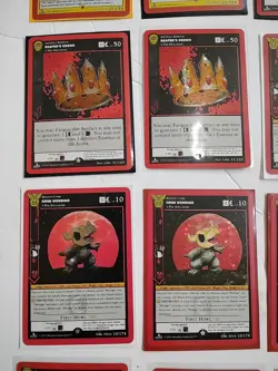 MetaZoo 1st 2nd Ed LOT - 4x Wendigo + 5x Reaper's Crown - 20 Cards GOLD/HOLO - Image 4