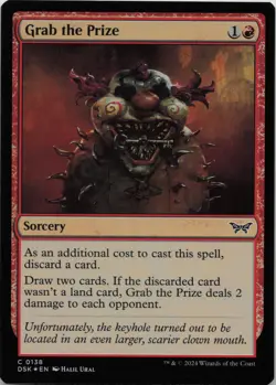 Grab the Prize - FOIL - C Duskmourn: House of Horror 138 - MTG - Image 1