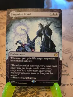 MTG Sanguine Bond Magic: Wilds of Eldraine: Enchanting Tales Regular Rare NM - Image 1