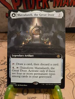 MTG Matzalantli, the Great Door The Lost Caverns of Ixalan Regular Extended NM - Image 1