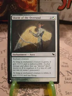 MTG Shield of the Oversoul The List - Shadowmoor Regular Common NM - Image 1