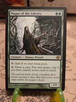 MTG Magus of the Library Planar Chaos Regular Rare NM - Image 1