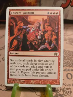 MTG Thieves' Auction 8th Edition Regular Rare LP - Image 1
