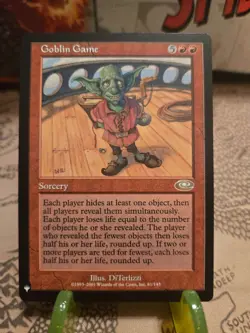 MTG Goblin Game The List Reprints Regular Rare NM - Image 1