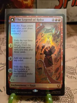 MTG The Legend of Roku Avatar: The Last Airbender Foil Mythic NM - Image 1