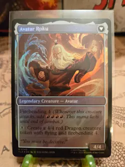 MTG The Legend of Roku Avatar: The Last Airbender Foil Mythic NM - Image 2