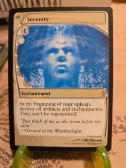 MTG Serenity Mystery Booster 2 Regular Future Sight Rare NM - Image 1