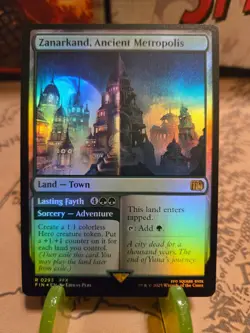 Zanarkand, Ancient Metropolis Final Fantasy Foil - Image 1