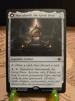 MTG Matzalantli, the Great Door The Lost Caverns of Ixalan Regular Rare NM - Image 1