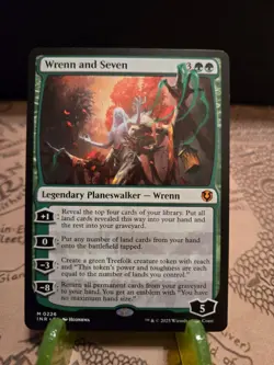 MTG Wrenn and Seven Innistrad Remastered Regular Mythic NM - Image 1