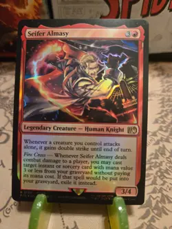 MTG Seifer Almasy Final Fantasy Foil Rare NM - Image 1