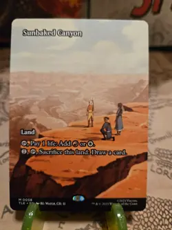 MTG Sunbaked Canyon Avatar: The Last Airbender: Eternal-Legal Regular NM - Image 1
