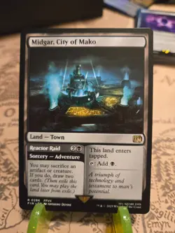 MTG Midgar, City of Mako Final Fantasy Regular Rare NM - Image 1
