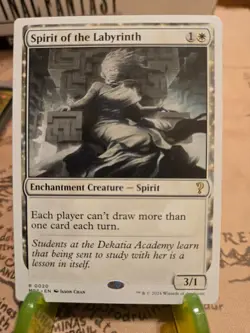 MTG Spirit of the Labyrinth Mystery Booster 2 Regular White Border Rare NM - Image 1