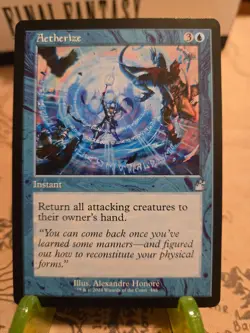 MTG Ravnica Remastered Aetherize Retro Frame Uncommon NM - Image 1