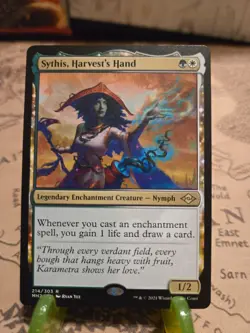 MTG Sythis, Harvest's Hand Modern Horizons 2 Regular Rare NM - Image 1
