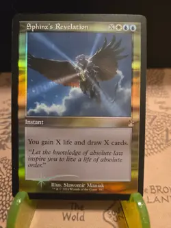 MTG Sphinx's Revelation Ravnica Remastered Foil Retro Frame Rare NM - Image 1