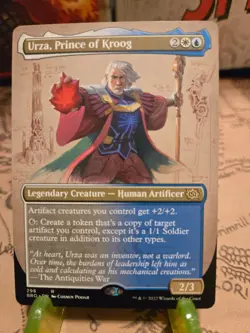 MTG Urza, Prince of Kroog Borderless The Brothers' War Regular Rare NM - Image 1