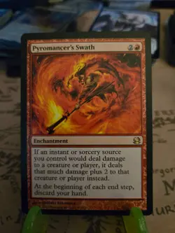 MTG Pyromancer's Swath Modern Masters Regular Rare NM - Image 1
