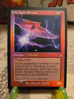 MTG Arclight Phoenix Ravnica Remastered Foil Retro Frame Rare NM - Image 1