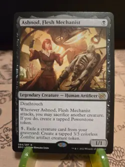 MTG Ashnod, Flesh Mechanist The Brothers' War Regular Rare NM - Image 1