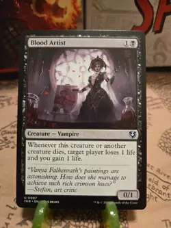 MTG Blood Artist Innistrad Remastered Regular Uncommon NM - Image 1