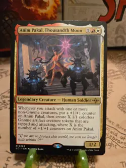 MTG Anim Pakal, Thousandth Moon The Lost Caverns of Ixalan Regular Rare NM - Image 1
