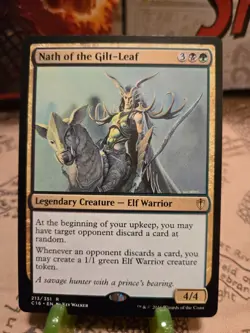MTG Nath of the Gilt-Leaf Commander 2016 Regular Rare NM - Image 1