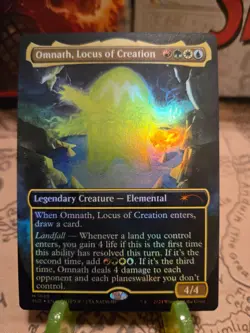 MTG Omnath, Locus of Creation (Rainbow Foil) Secret Lair Drop Foil Mythic NM - Image 1